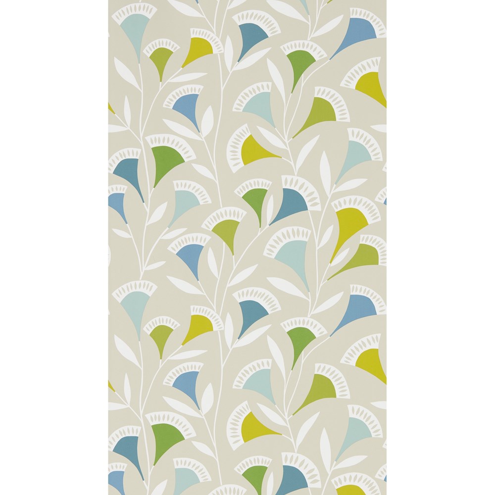 Pepino Wallpaper 111548 by Scion in Citrus Glacier Biscuit